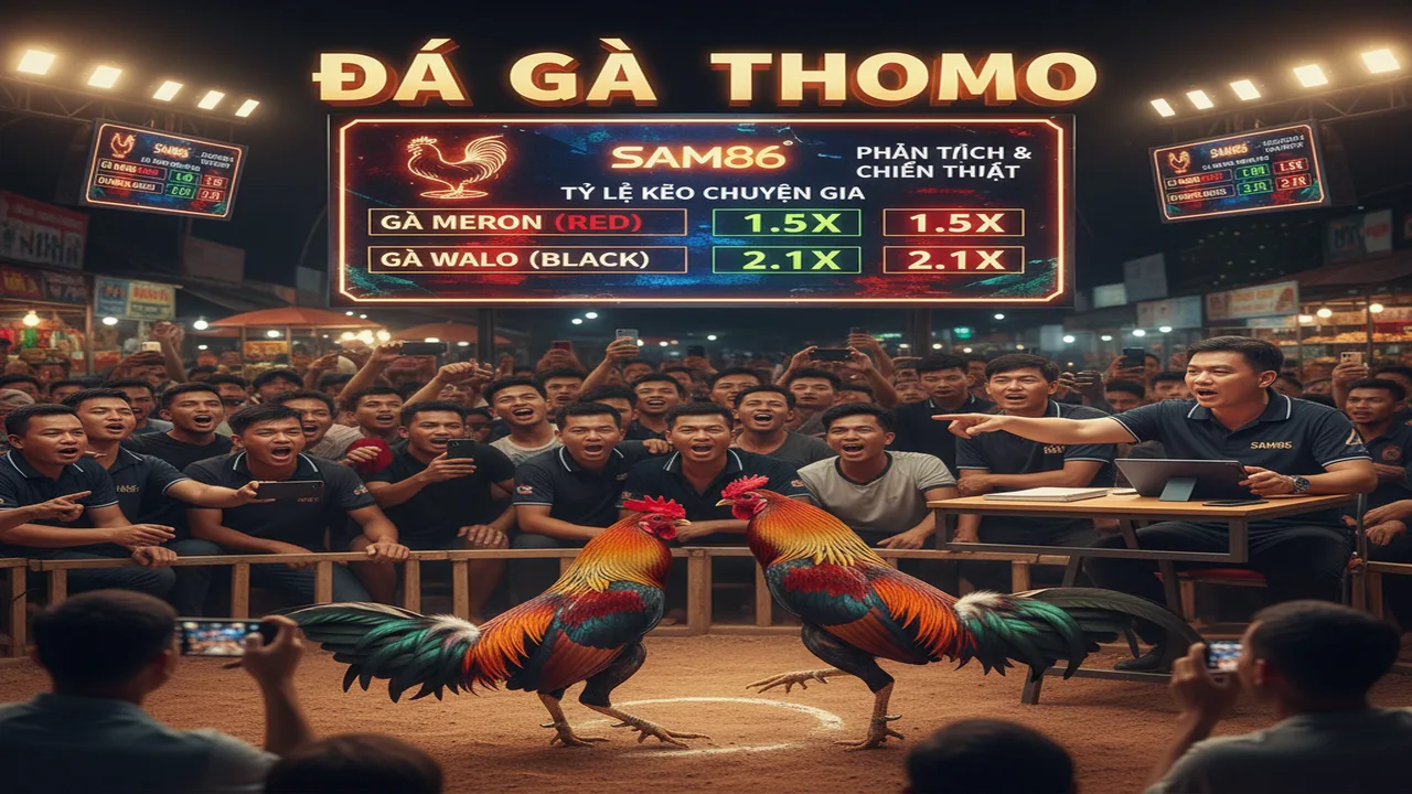 Bí kíp soi kèo Đá Gà Thomo chuẩn 99% Sam86