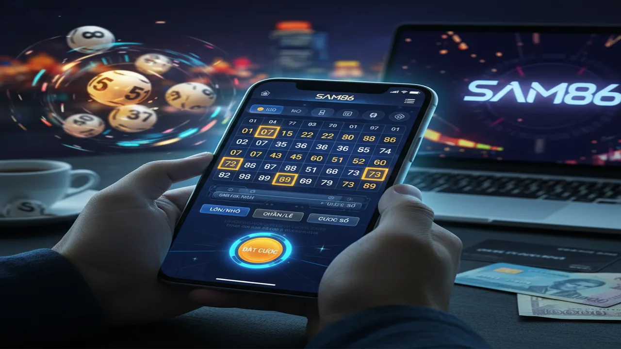 Cách chơi Keno Vietlott tại cổng game Sam86