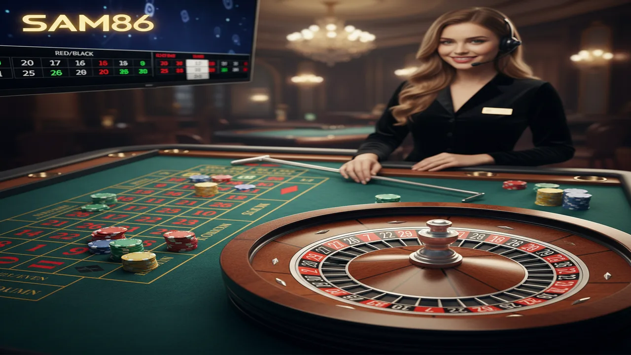 Hướng dẫn chơi Roulette tại sảnh Casino Sam86