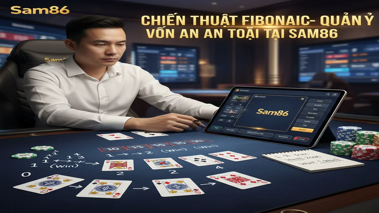 Chiến thuật Fibonacci trong cá cược Baccarat Sam86