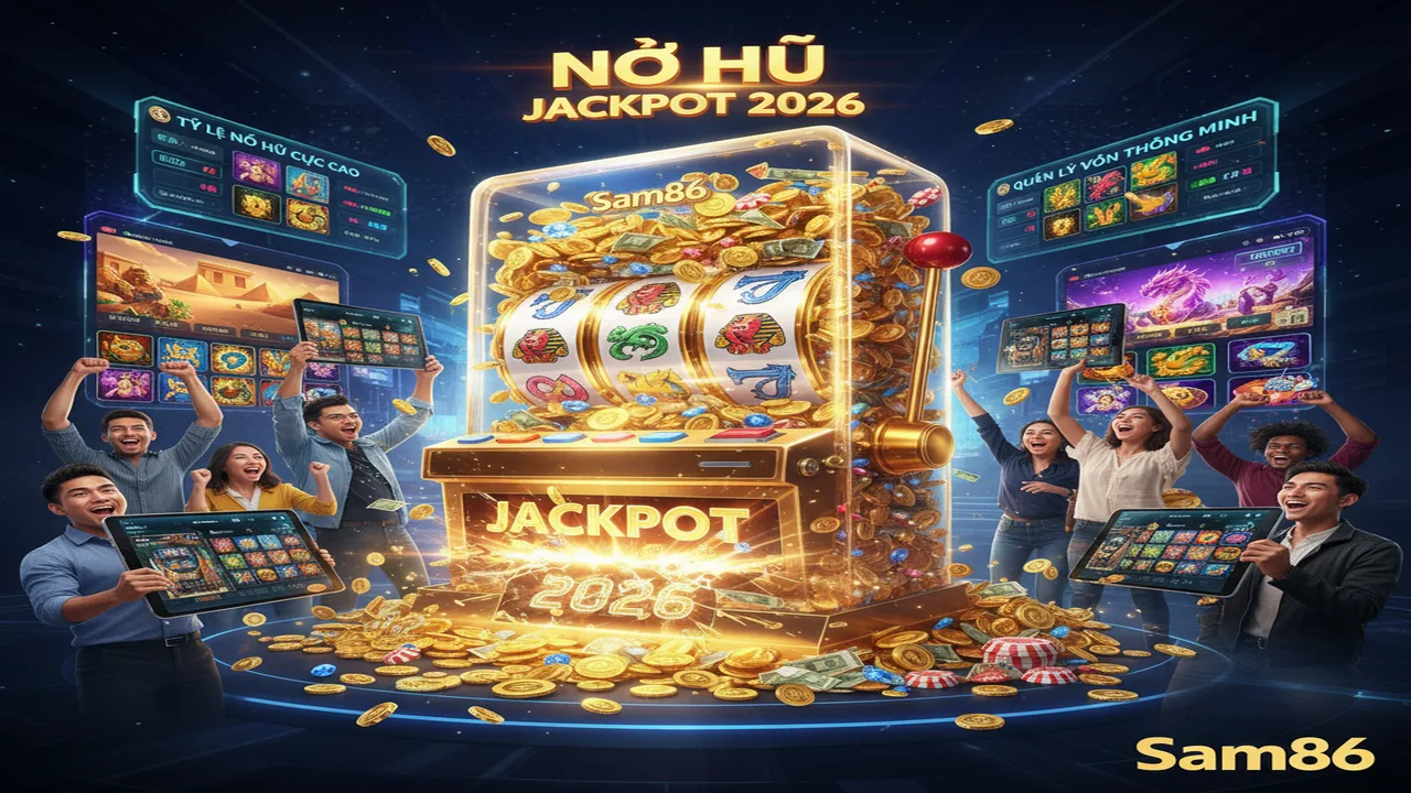 Hướng dẫn quay hũ Nổ Hũ Jackpot 2026 Sam86