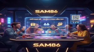 Code miễn phí khi mời bạn bè tham gia Sam86