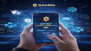 Thưởng nạp USDT nhận thêm 5% giá trị Sam86