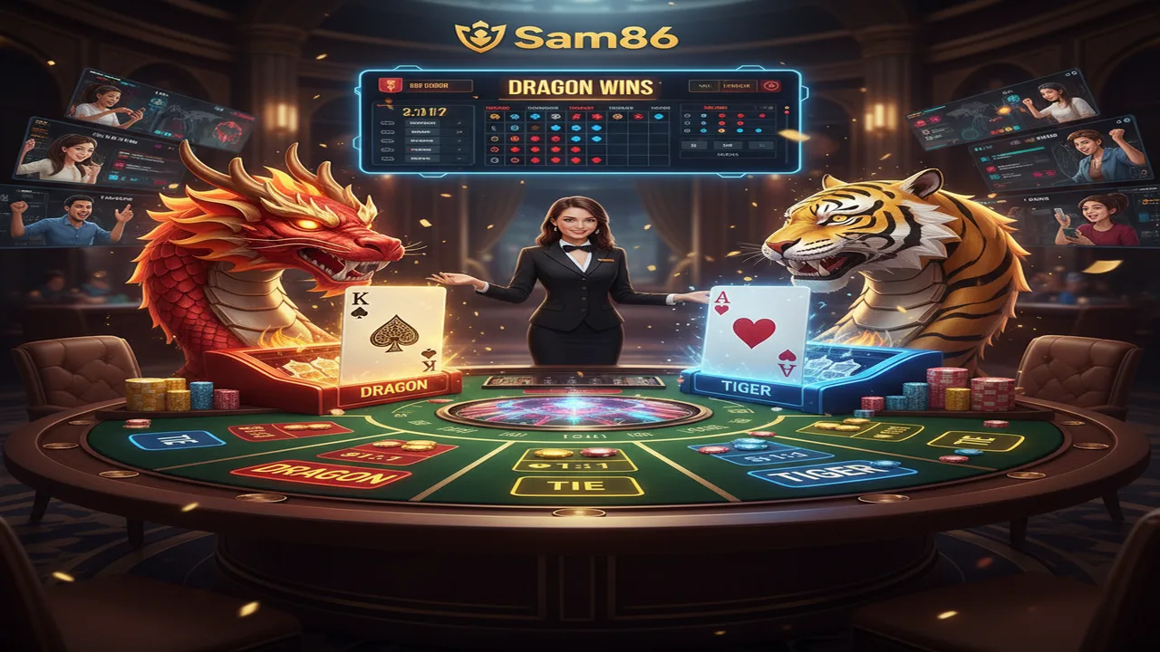 Luật chơi Dragon Tiger (Rồng Hổ) Live Sam86