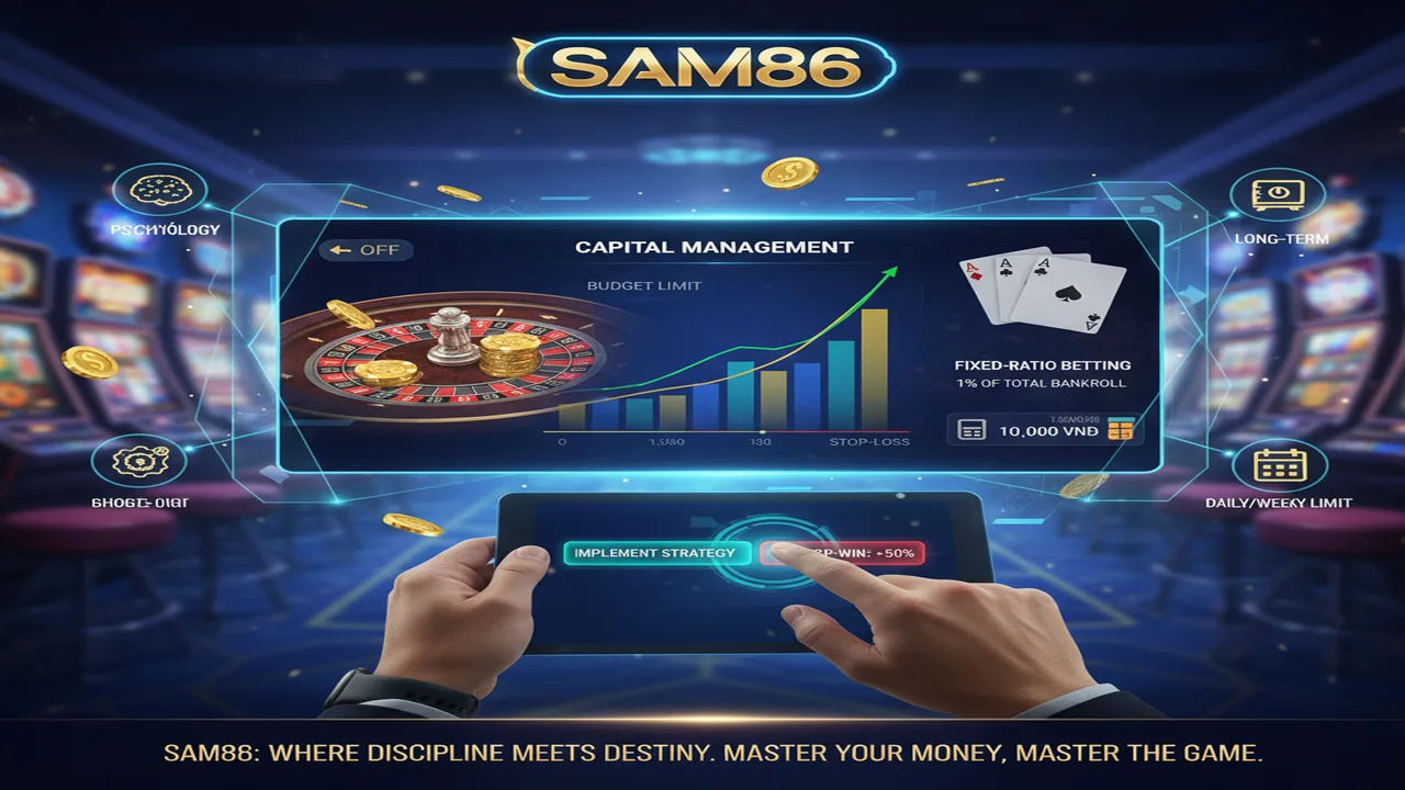 Bí quyết quản lý vốn khi chơi Casino Sam86