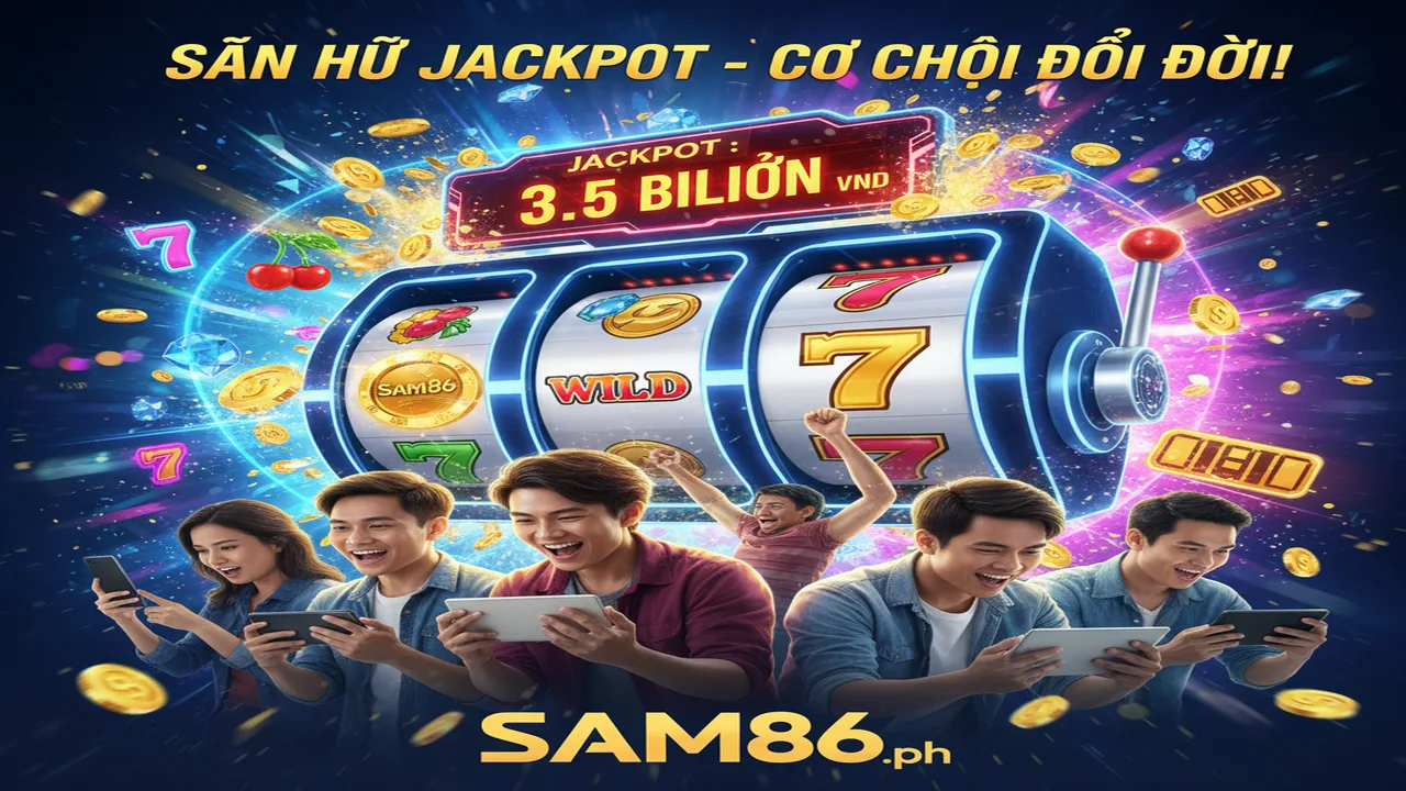 Sự kiện săn hũ Jackpot cuối tuần Sam86