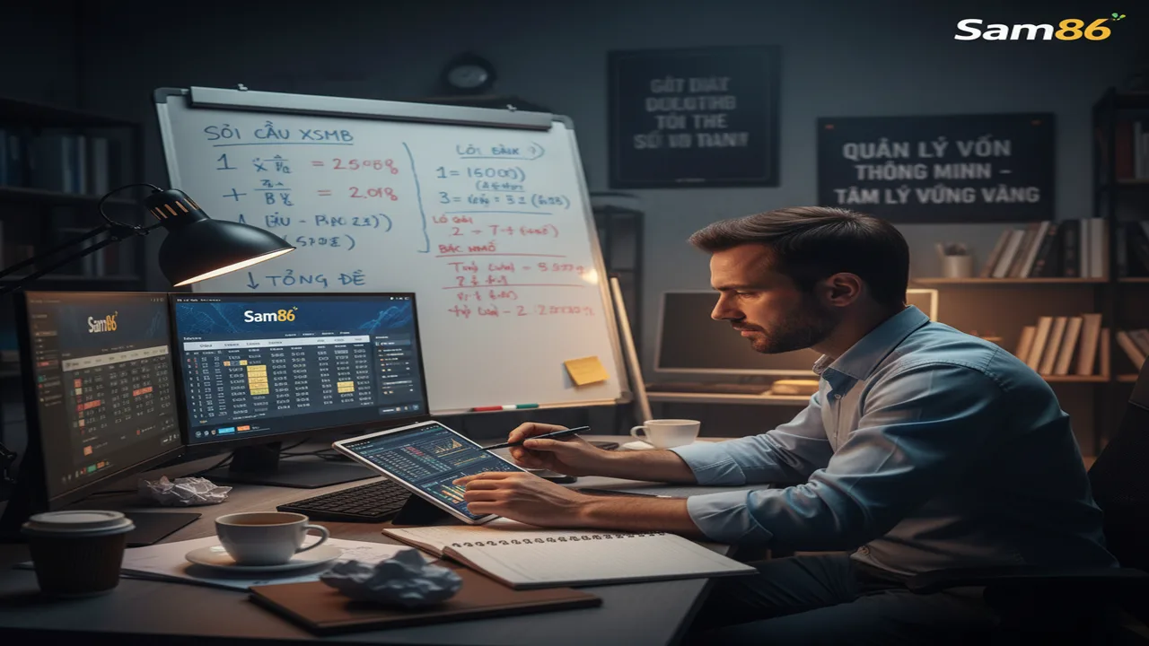 Hướng dẫn soi cầu XSMB cho người mới Sam86