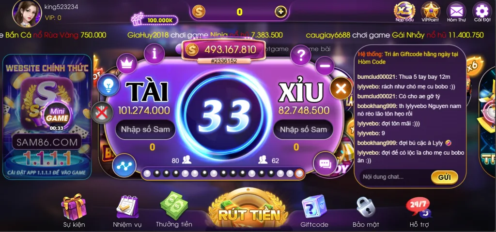 Tài Xỉu Sam86