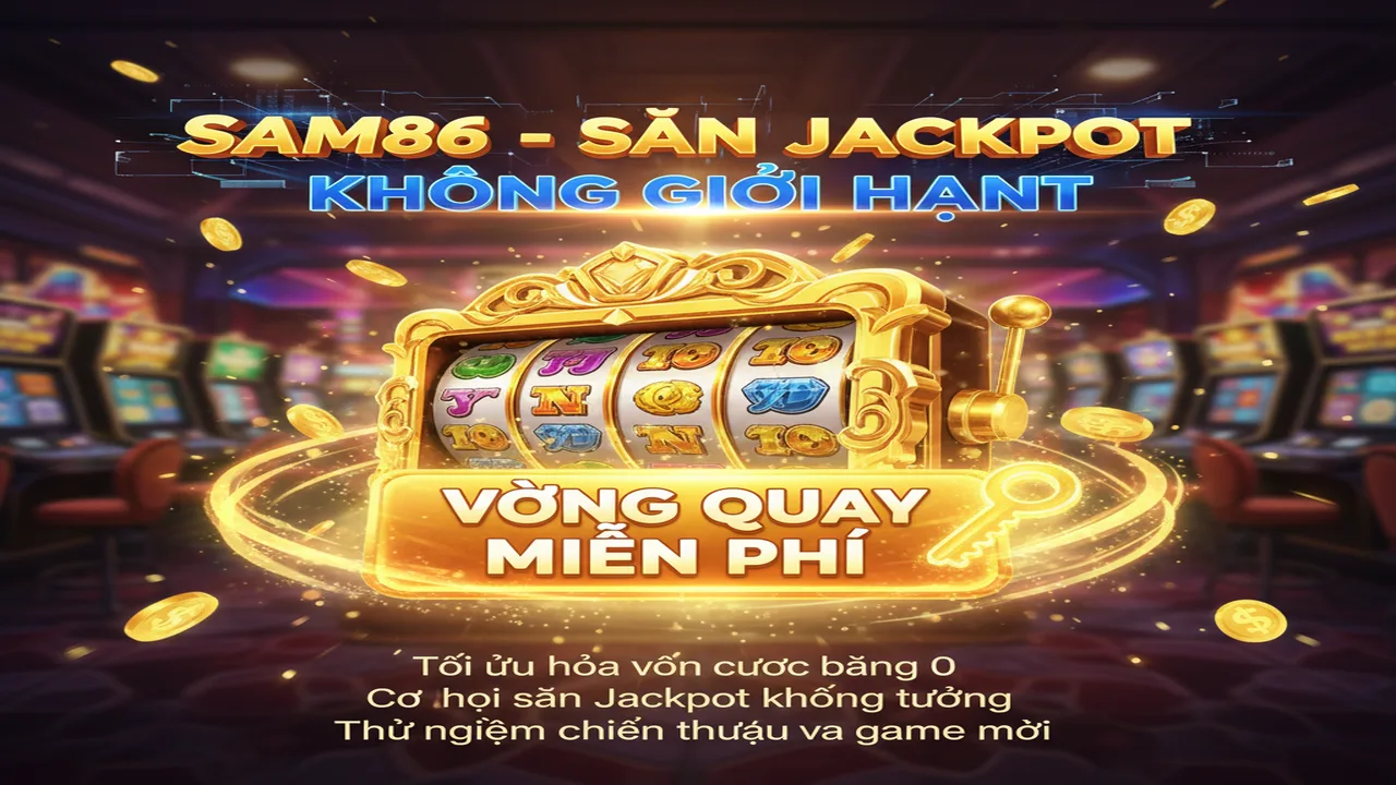 Nhận vòng quay miễn phí khi chơi Nổ Hũ Sam86